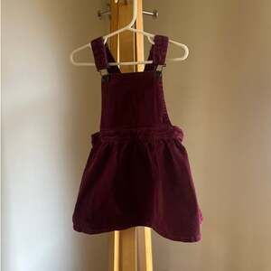 H&M Burgandy Corduroy Jumper